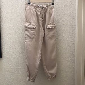 Zara kids nude colored pants